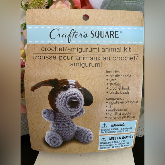 🆕🧶 CRAFTER’S SQUARE ANIMAL CROCHET KIT BUNDLE! NEW FACTORY SEALED. 6 DESIGNS! - Picture 7 of 9
